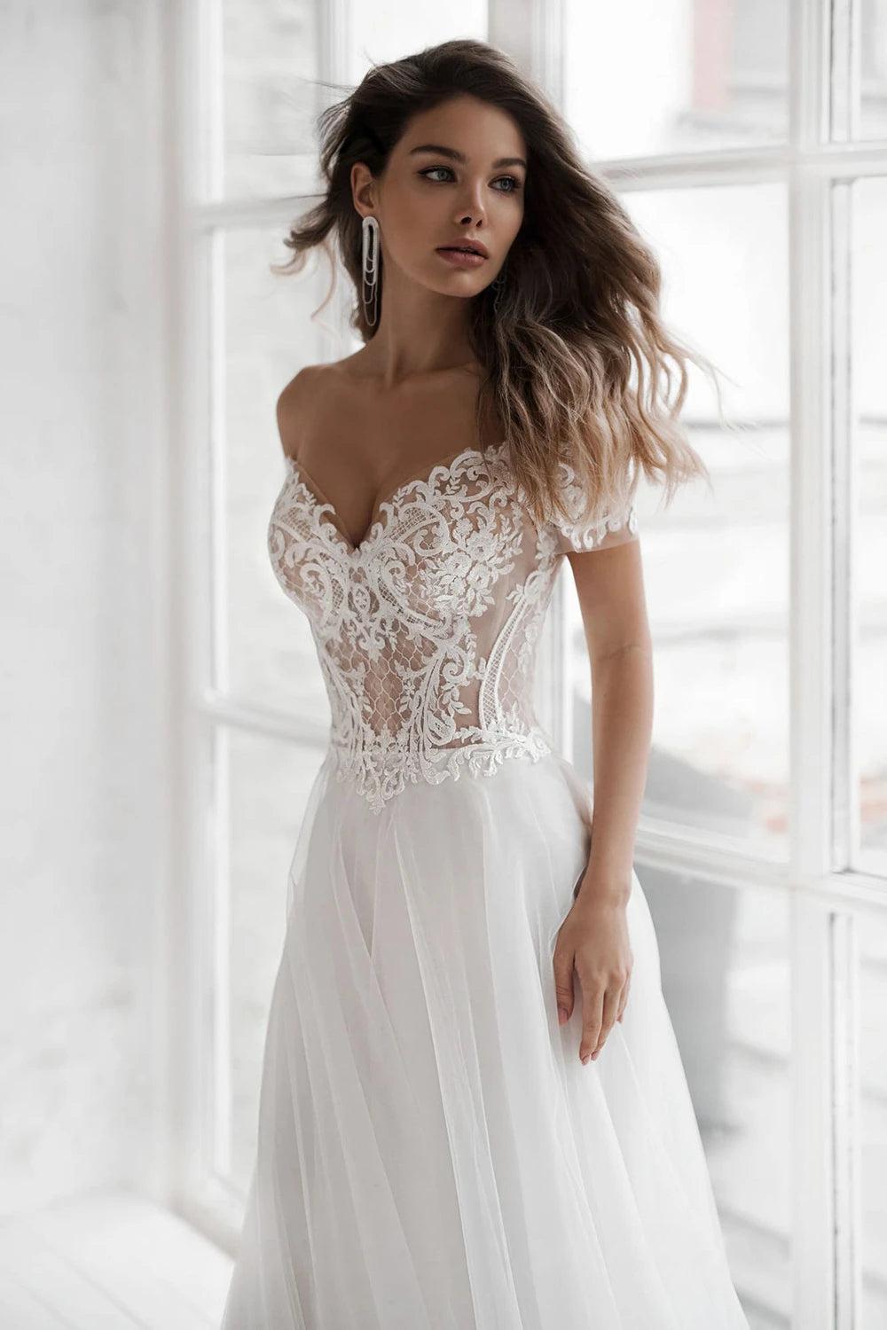 Robe Mariée Bohème Tulle