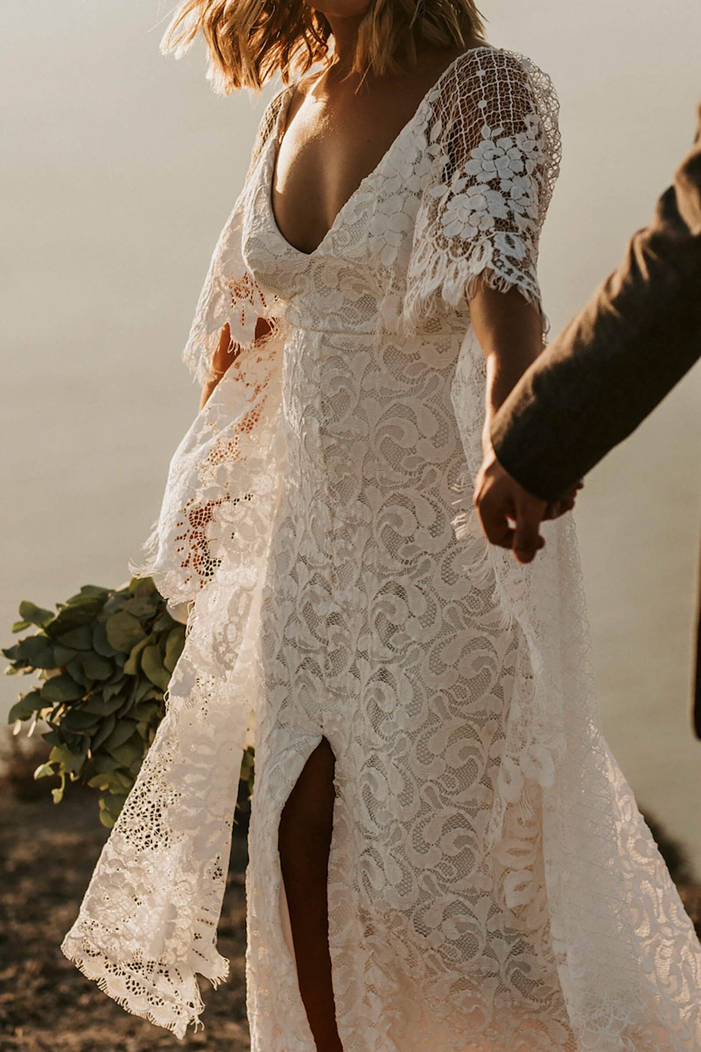 Robe Mariée Dos Nu Bohème