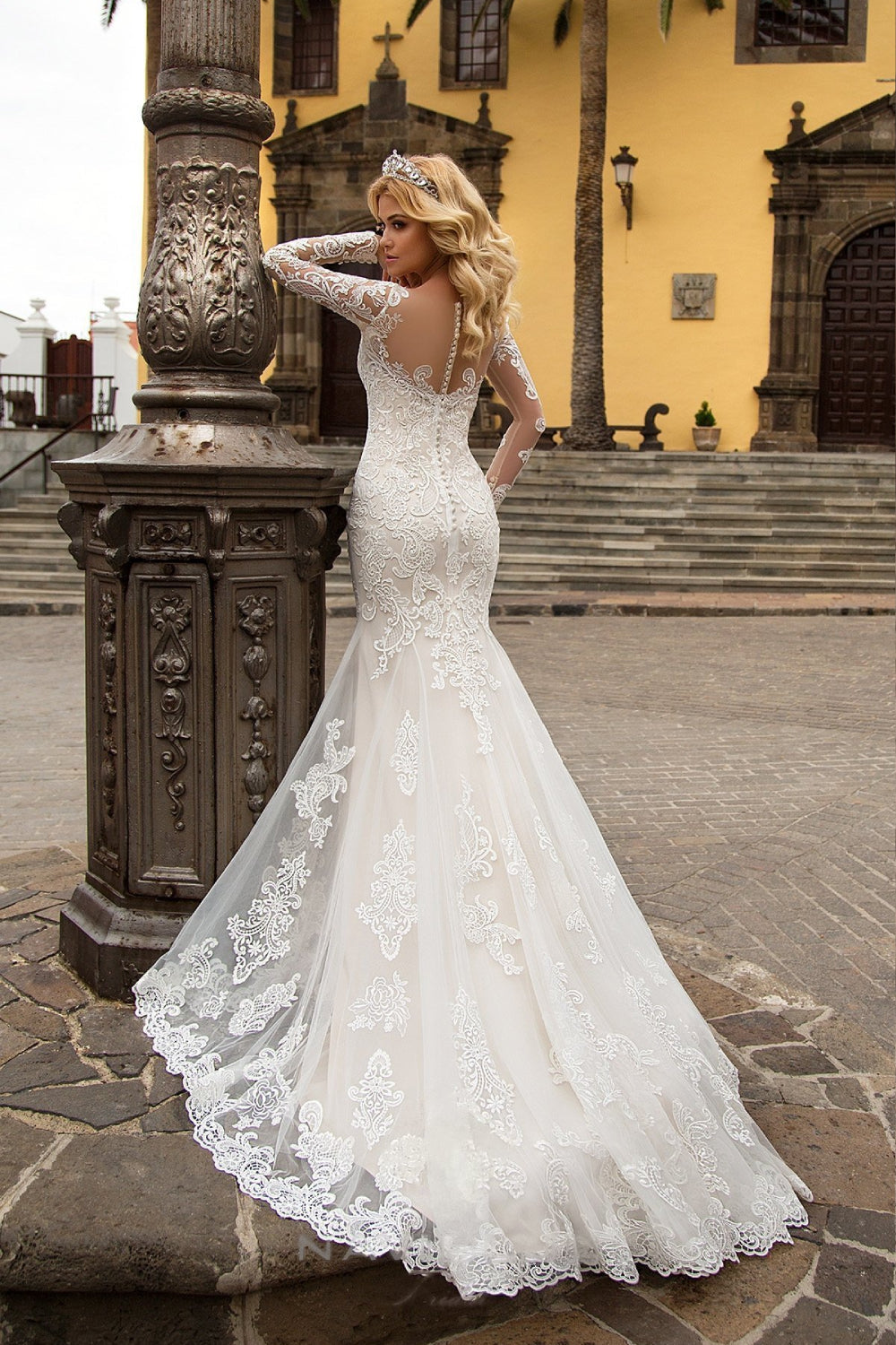 Robe Mariée Manche Longue