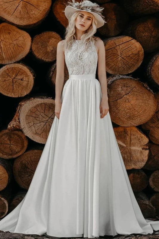 Robe de Mariée Bohème Cintrée