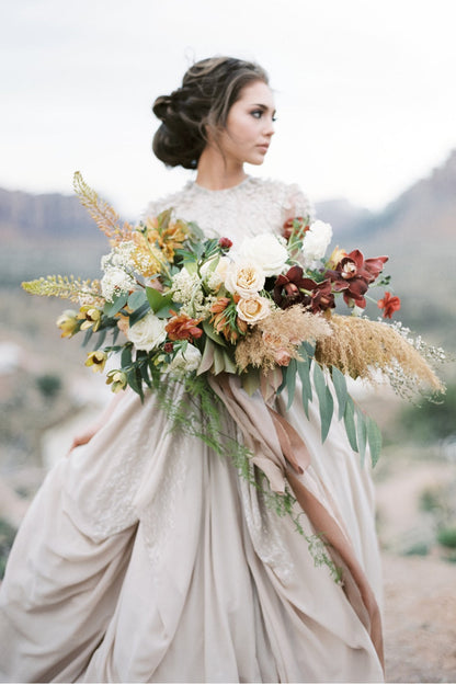 Robe de Mariée Bohème Ivoire