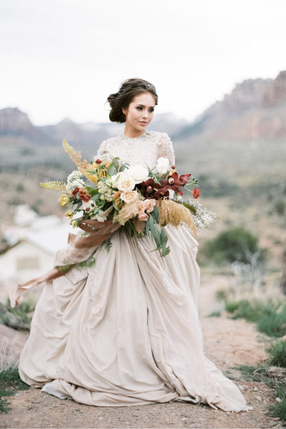 Robe de Mariée Bohème Ivoire