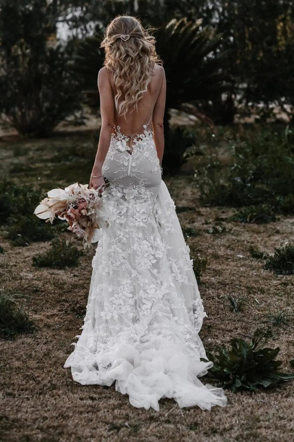 Robe de Mariée Bohème Romantique