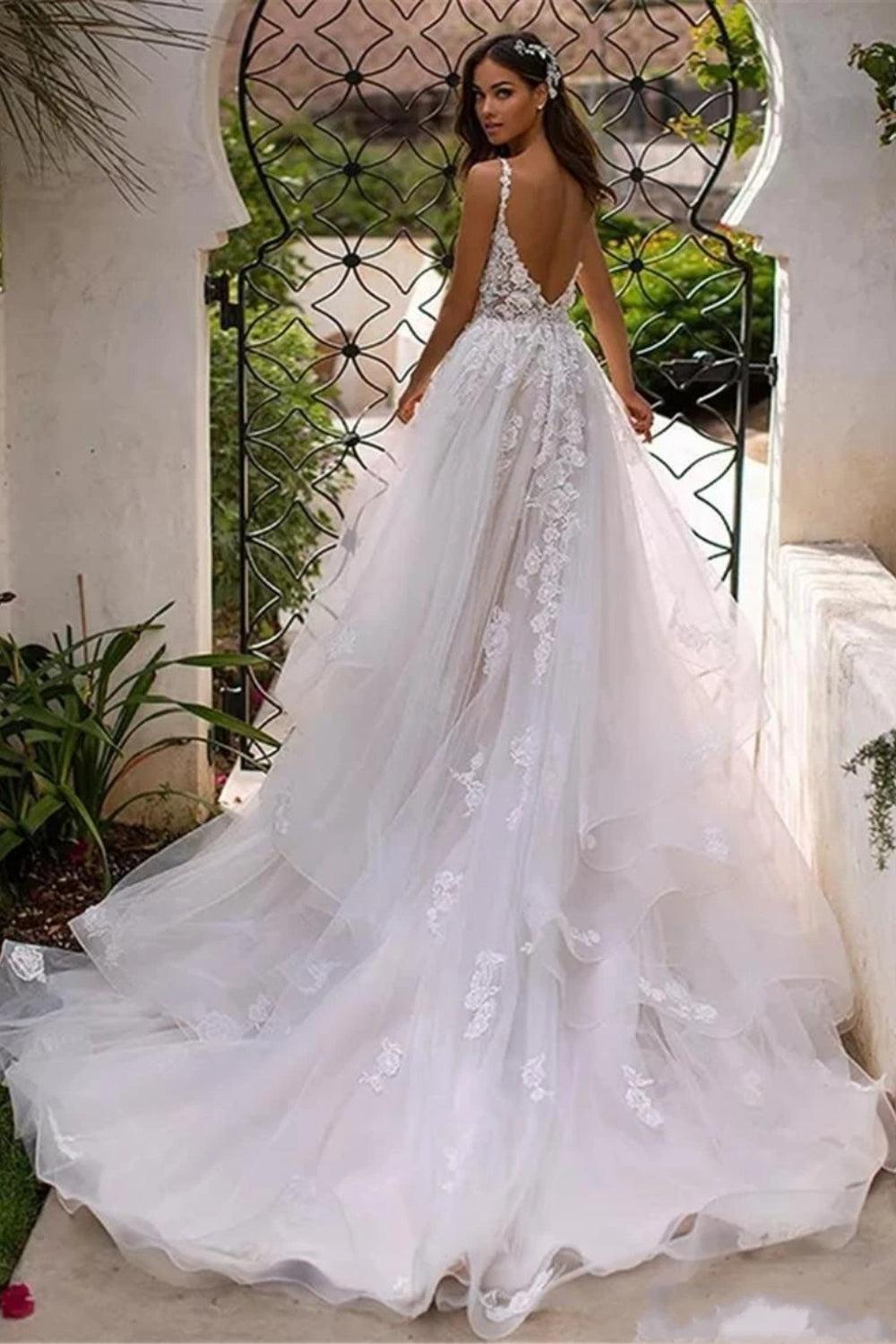 Robe de Mariée Chic Bohème Classique