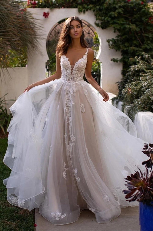 Robe de Mariée Chic Bohème Classique