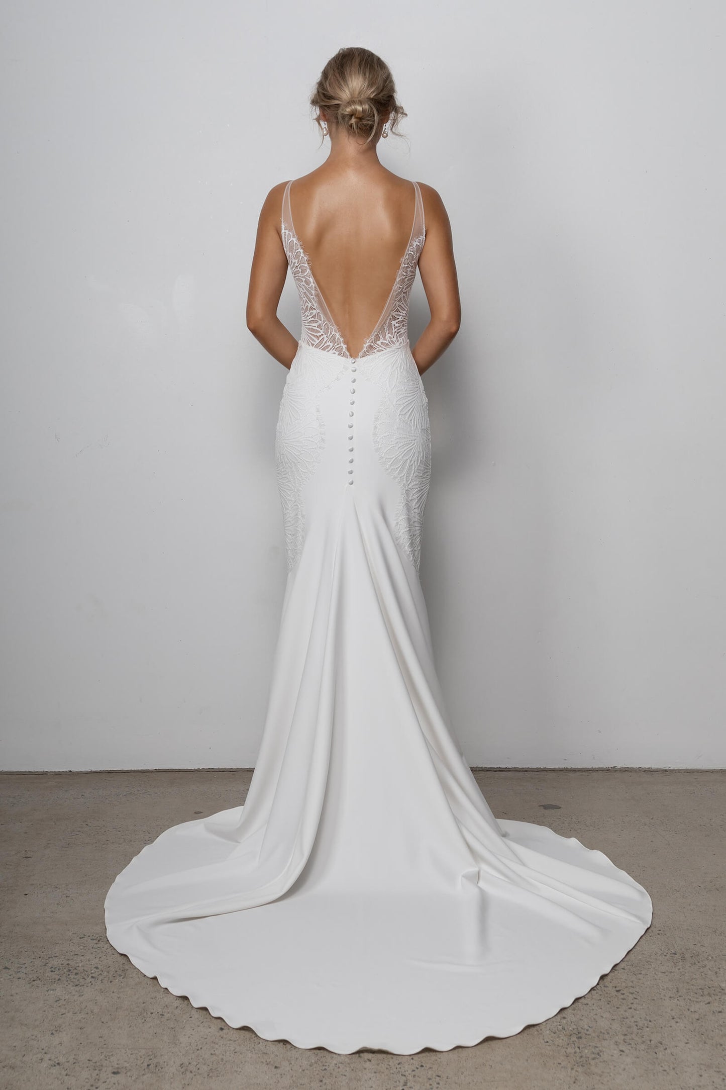 Robe de Mariée Dos Nu