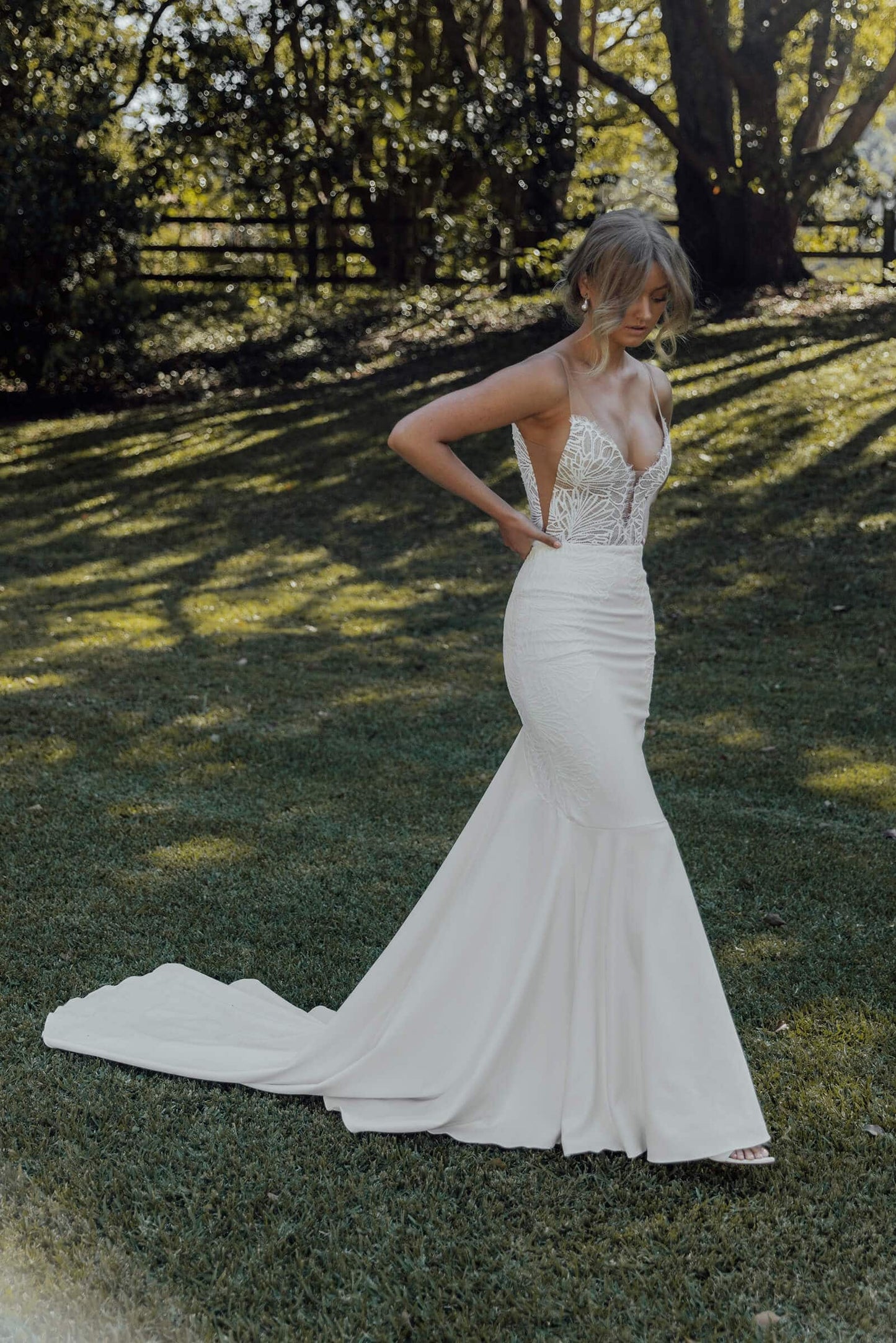 Robe de Mariée Dos Nu