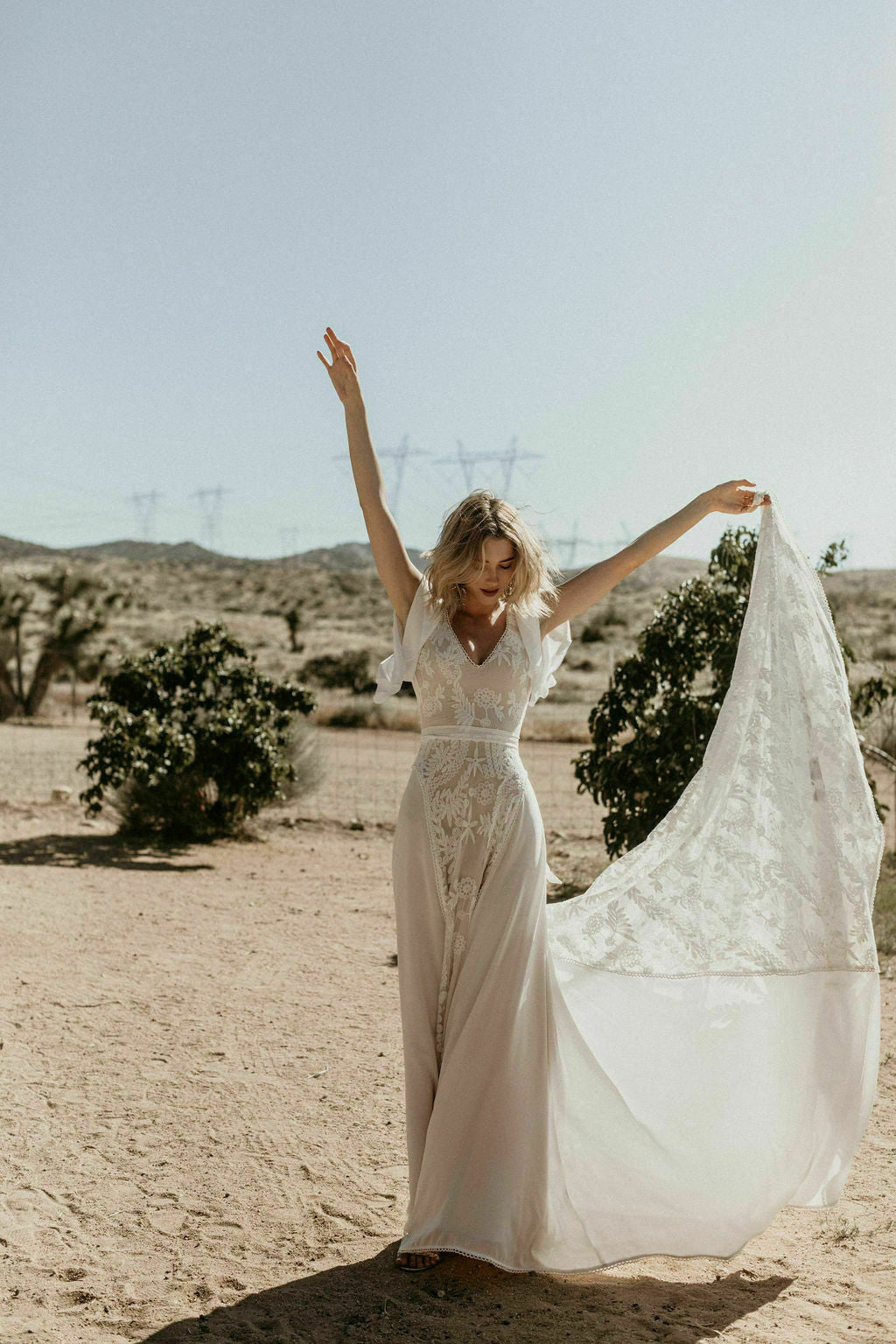 Robe de Mariée Hippie