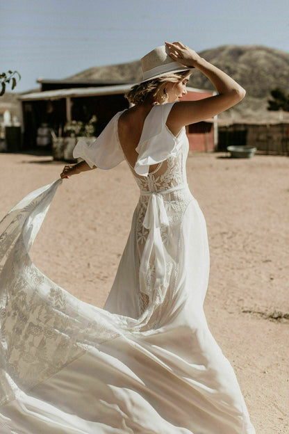 Robe de Mariée Hippie