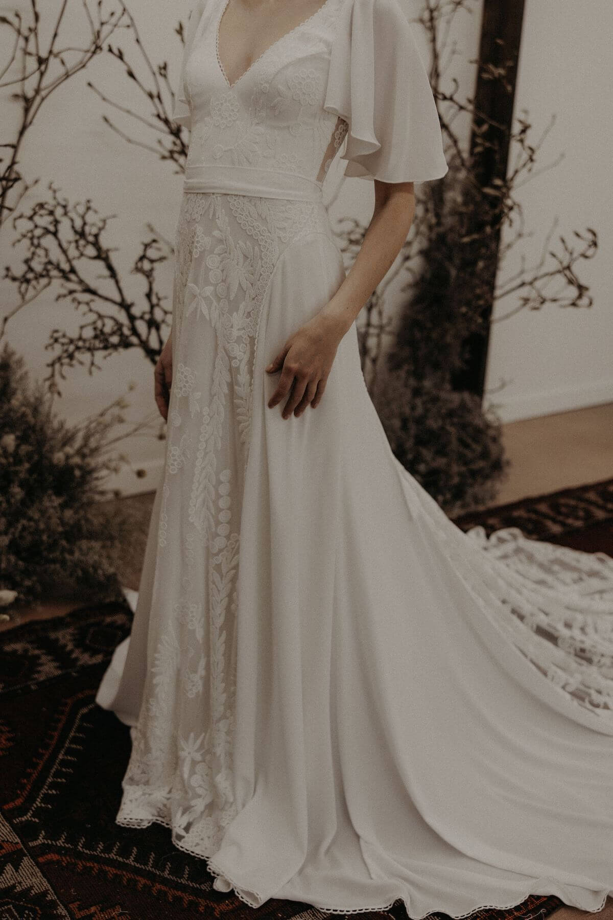 Robe de Mariée Hippie