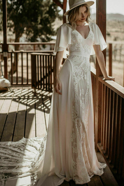 Robe de Mariée Hippie