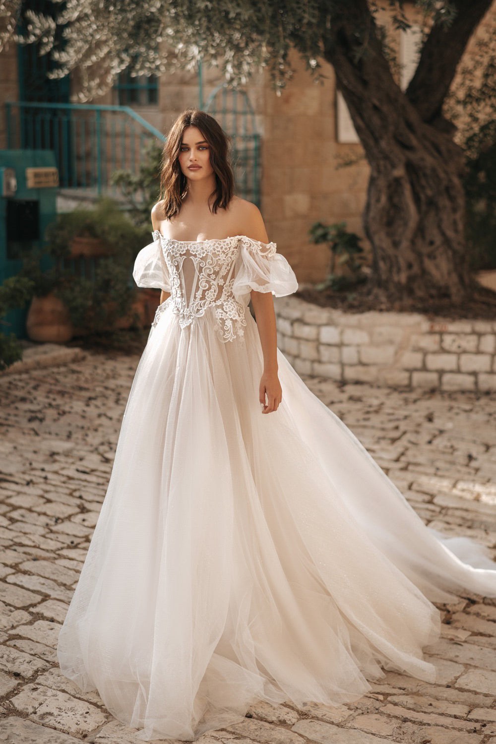 Robe de Mariée Princesse Champêtre