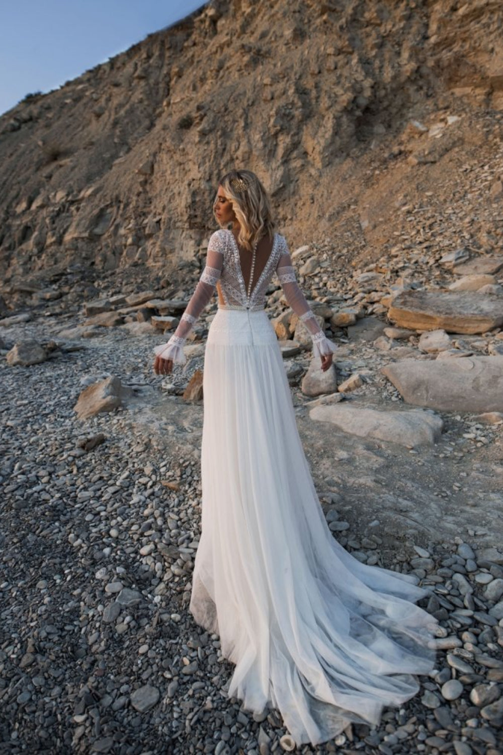 Robe de Mariée Romantique Champêtre